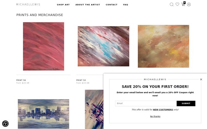 Screenshot of ml09art.com