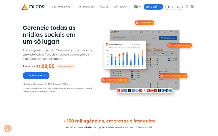 Snímek obrazovky mlabs.io