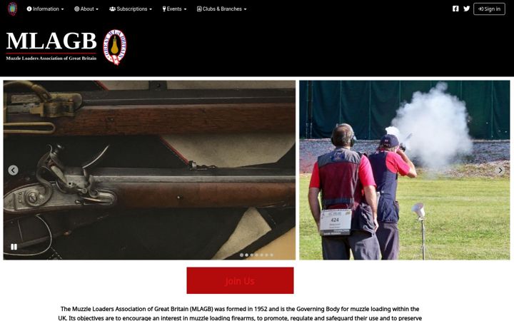 Screenshot of mlagb.com