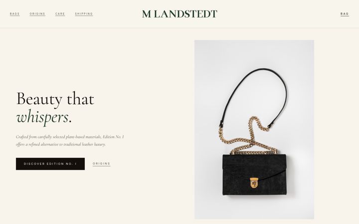 Screenshot of mlandstedt.com