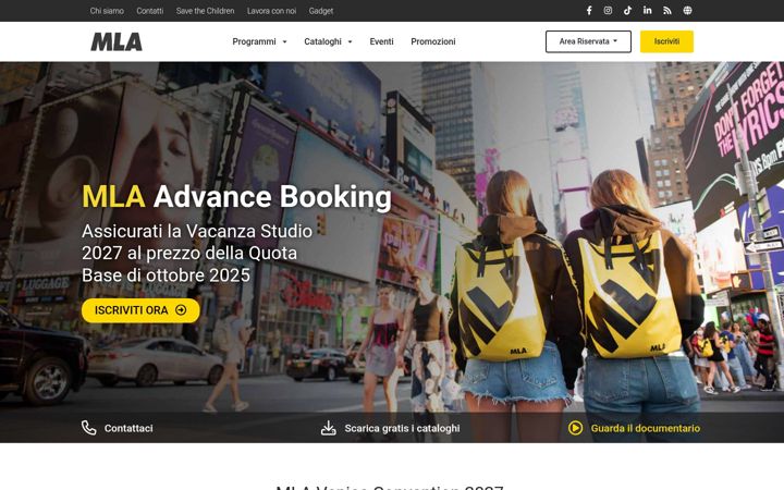 Screenshot of mlaworld.com