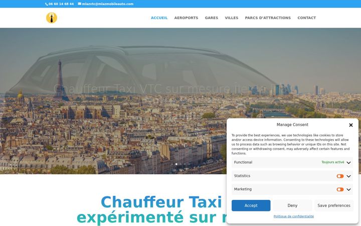 Screenshot of mlazmobileauto.com