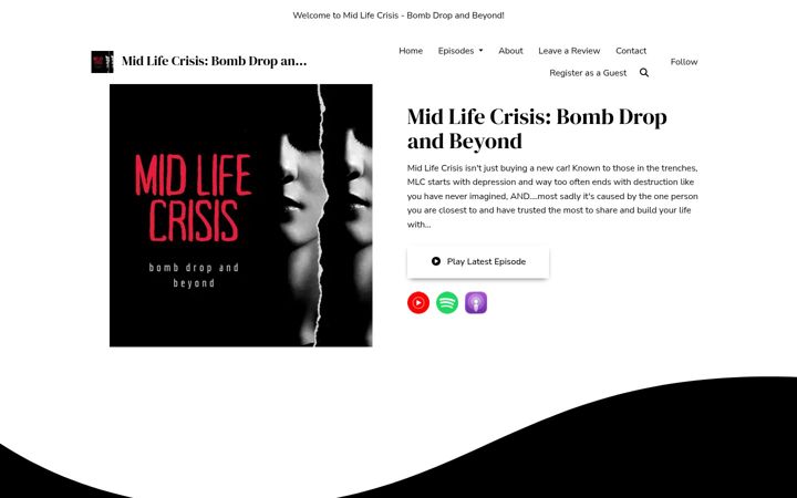 Screenshot of mlcbombdrop.com