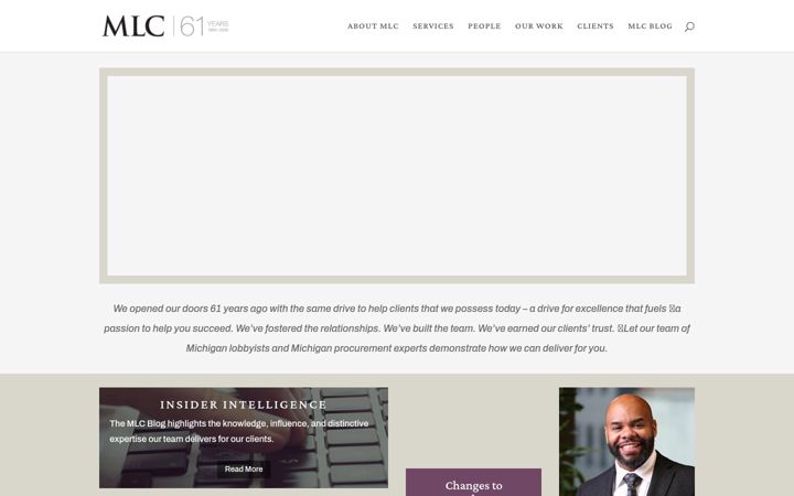 Screenshot of mlcmi.com
