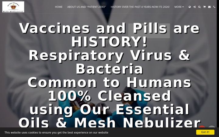 Screenshot of mlfd-medtech-llc.com