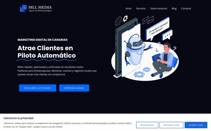 Screenshot of mll-media.com
