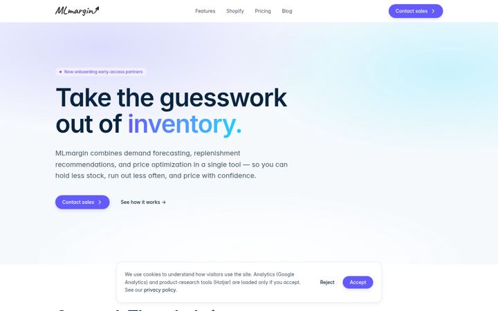 Screenshot of mlmargin.com