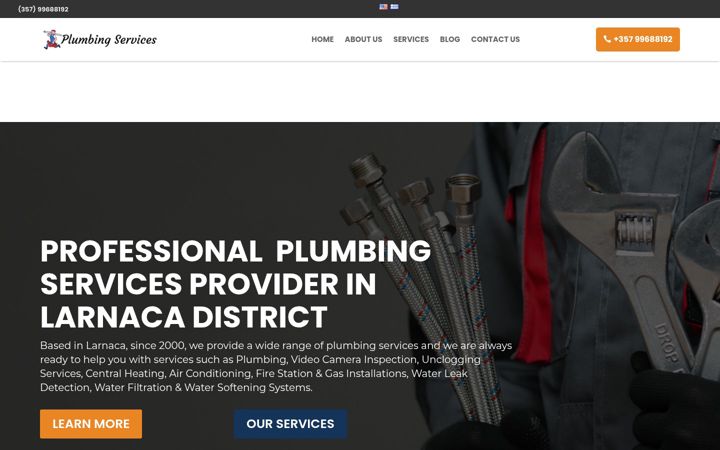 Screenshot of mlplumber.com