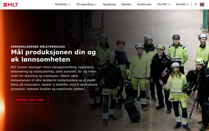 Zrzut ekranu mltnorge.no