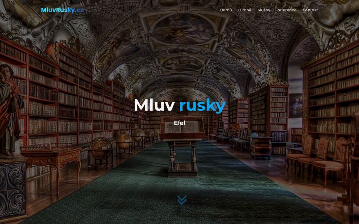 Zrzut ekranu mluvrusky.cz