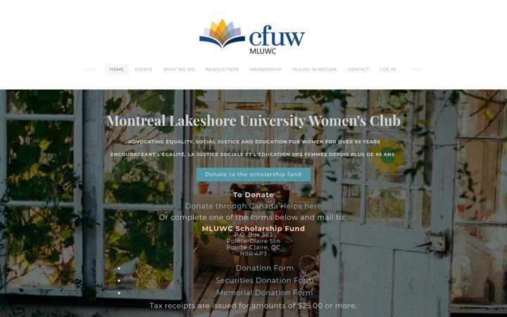 Screenshot of mluwc.com