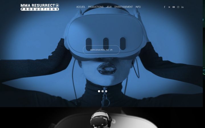 Screenshot of mmaresurrect.com