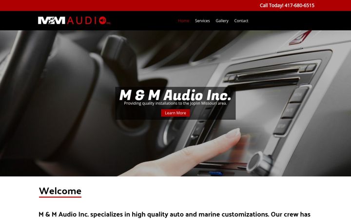 Screenshot of mmaudioinc.com