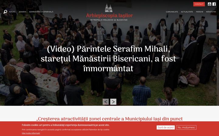 Screenshot of mmb.ro