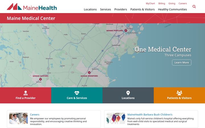 Screenshot of mmc.org