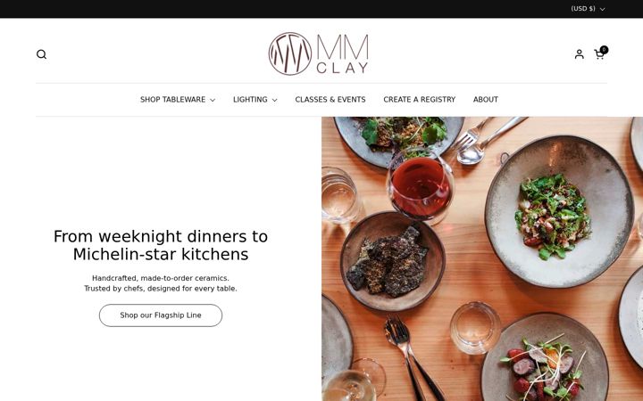 Screenshot of mmclay.com