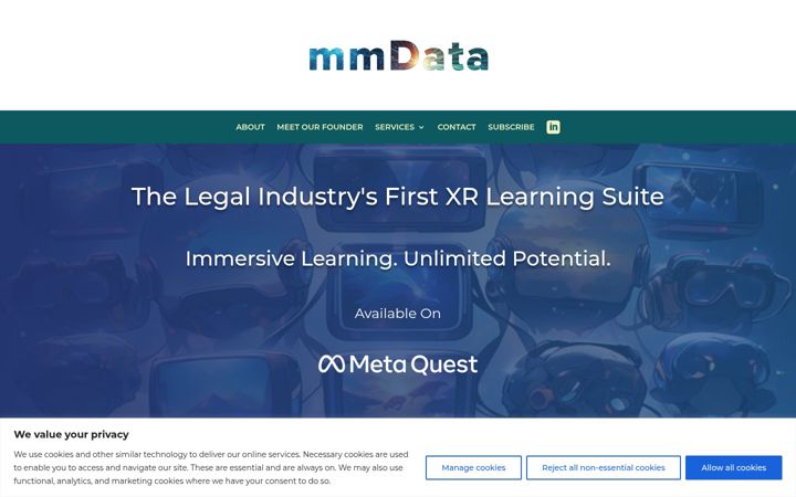 Screenshot of mmdata.com
