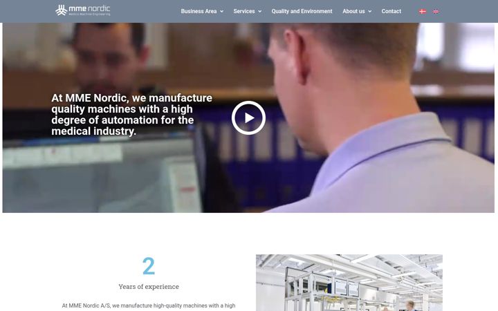 Screenshot of mmenordic.com