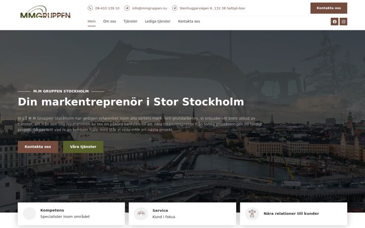 Zrzut ekranu mmgruppen.nu