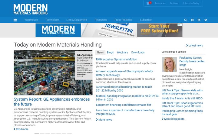 Screenshot von mmh.com