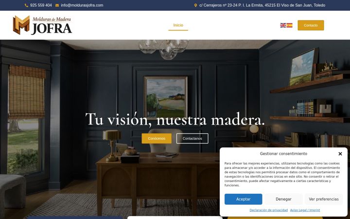 Screenshot of mmjofra.com