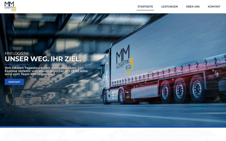 Screenshot of mmlogistikgbr.com