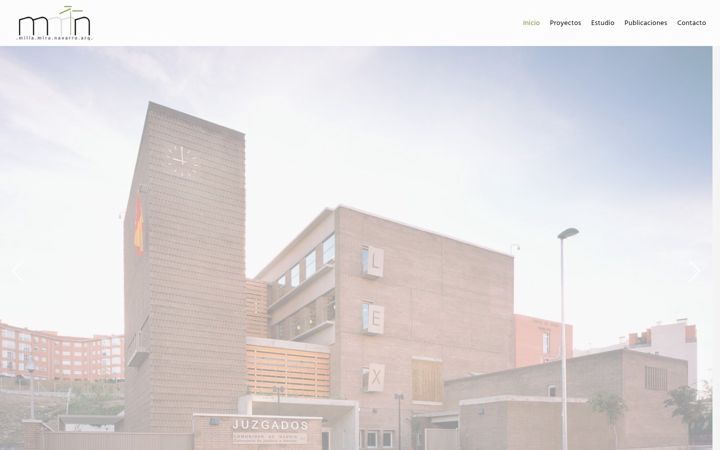 Screenshot of mmn-arquitectos.com