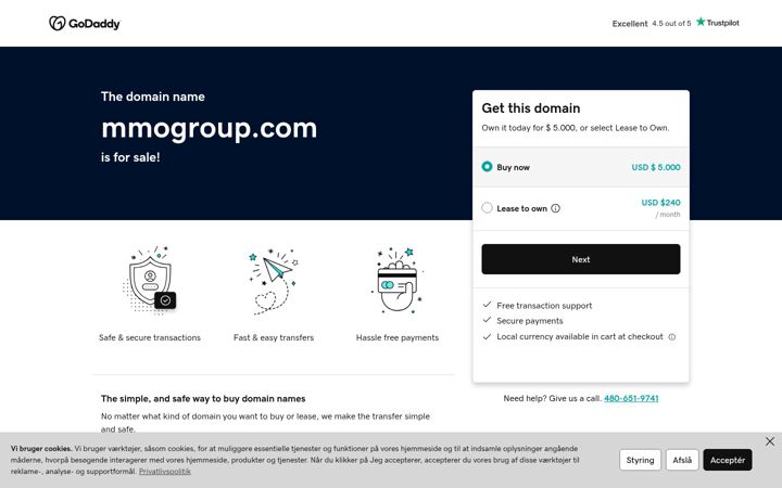 Screenshot of mmogroup.com