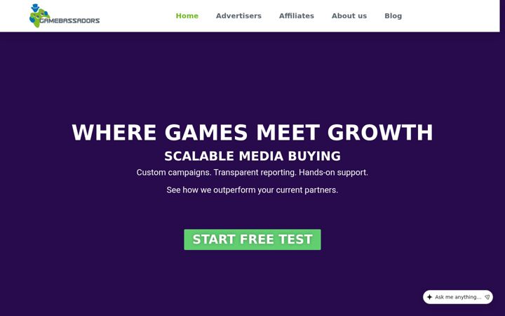 Screenshot of mmoplayerz.com