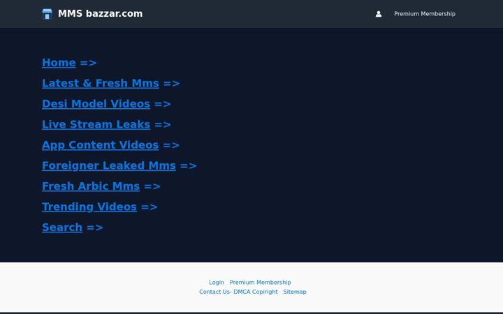 Screenshot of mmsbazzar.org
