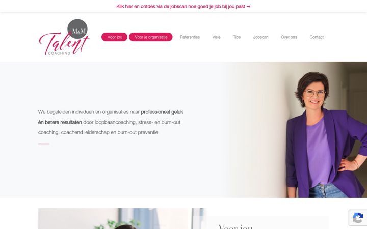 Screenshot of mmtalentcoaching.be