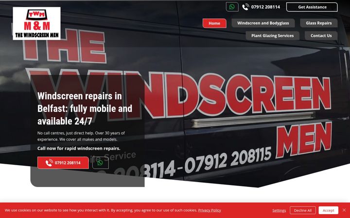 mmthewindscreenmen.co.uk