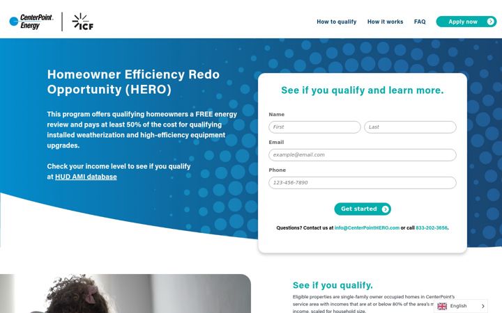 Screenshot of mn-hero.com