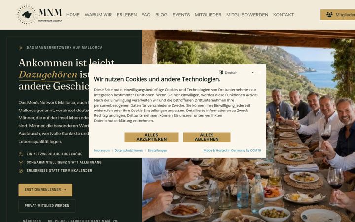 Screenshot of mn-mallorca.com