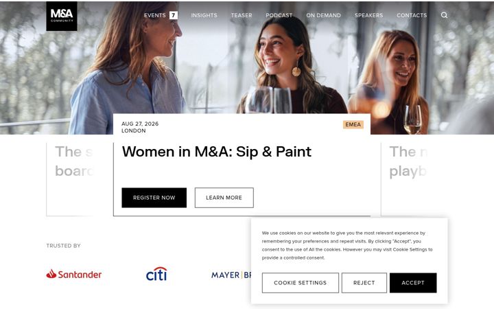Screenshot of mnacommunity.com
