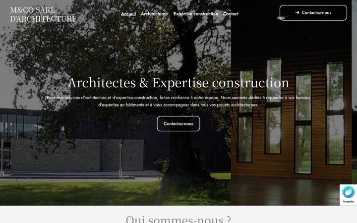 Screenshot of mncoarchitecture.com