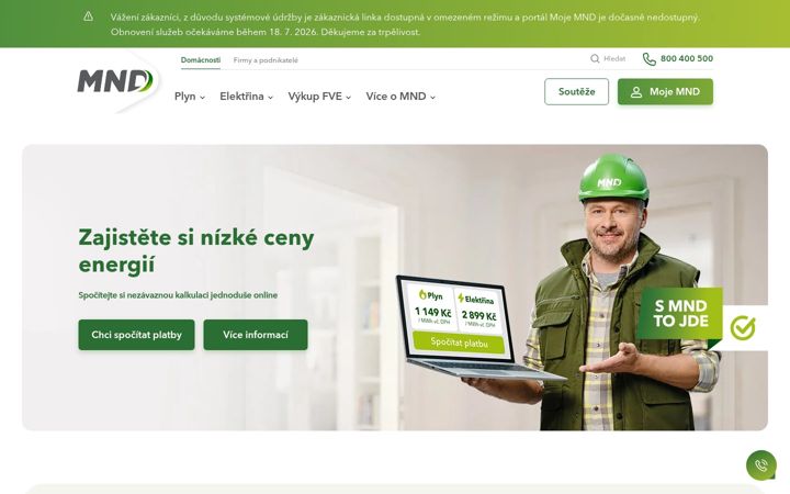 Ekrānuzņēmums no mnd.cz