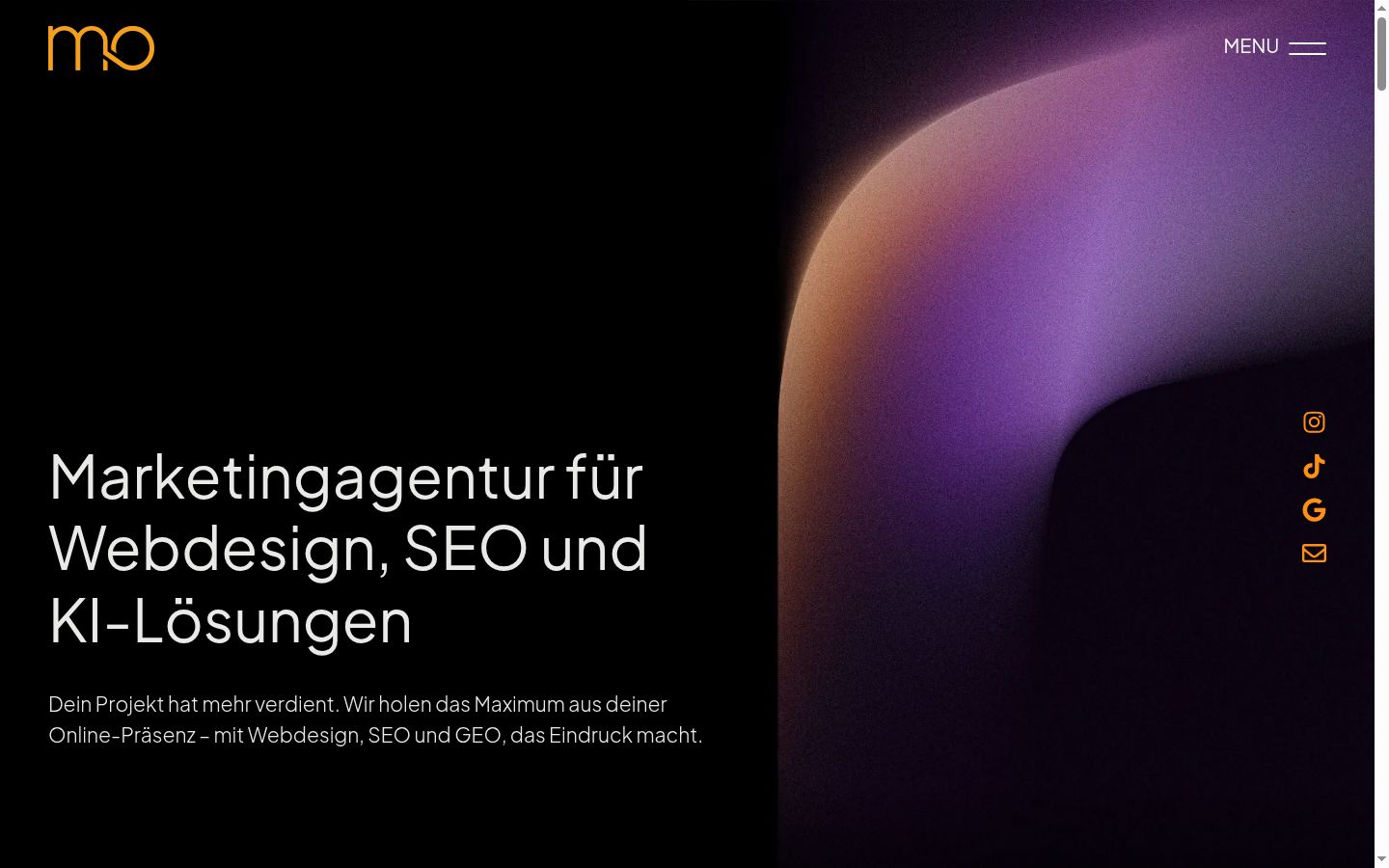 Screenshot des Einwilligungsbanners vor jeglicher Interaktion