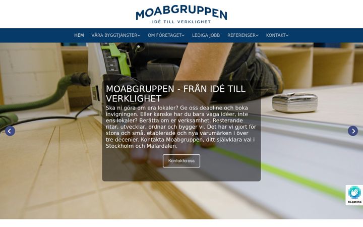 Screenshot of moabgruppen.com