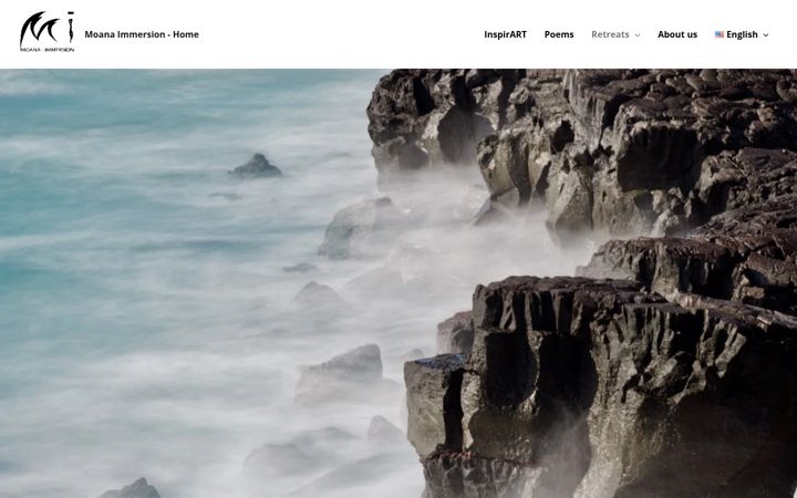 Screenshot of moana-immersion.com