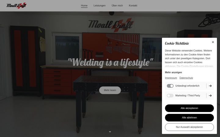 Screenshot of moatl-craft.com