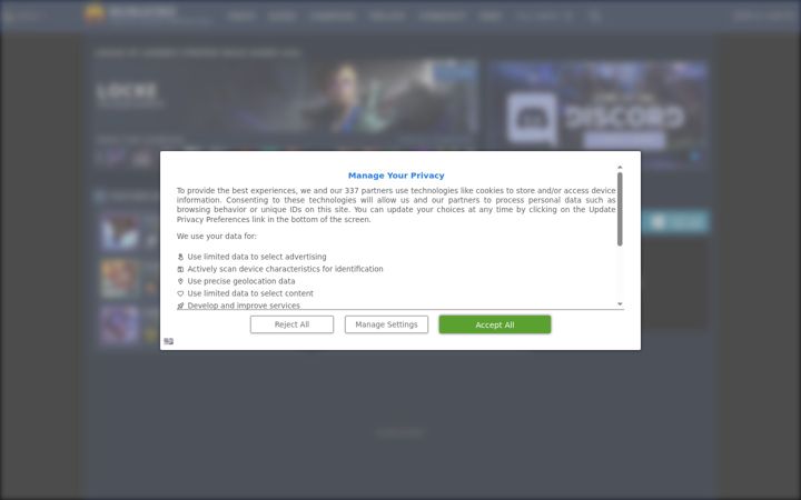 Screenshot von mobafire.com