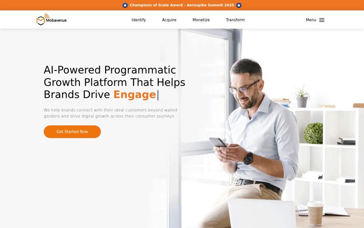 Screenshot of mobavenue.com