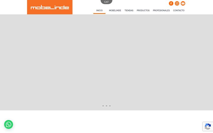 Screenshot of mobelinde.com