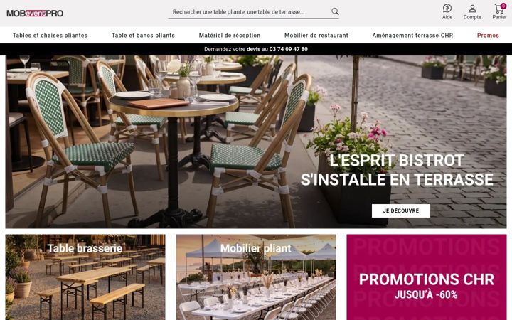 Screenshot of mobeventpro.com
