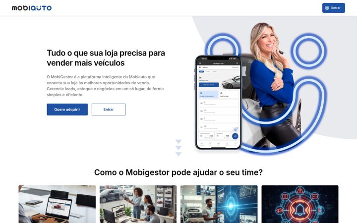 Екранна снимка на mobigestor.com.br