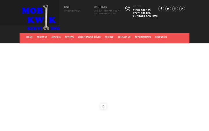 Ekraanipilt saidist mobikwik.uk