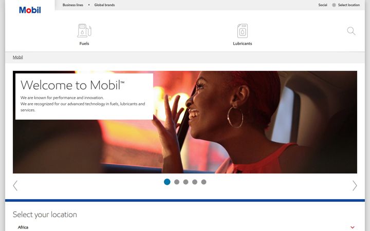 Kuvakaappaus sivustosta mobil.com