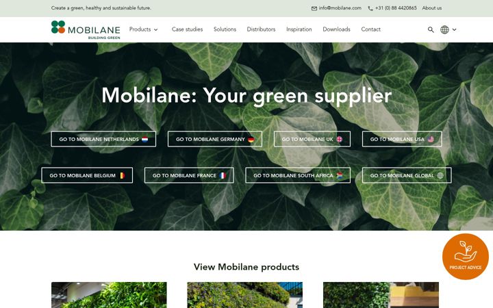 Screenshot of mobilane.com