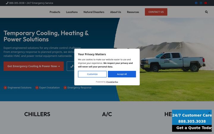 Screenshot of mobileair.com